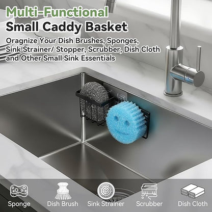 Sponge Holder for Kitchen Sink, Sponge Caddy for Scrub Daddy / Scrub Mommy