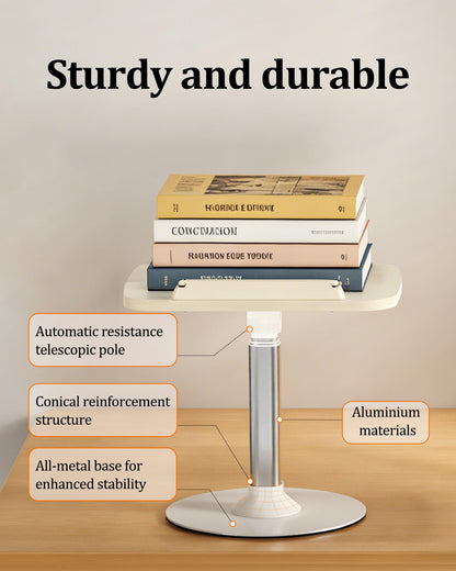 2-in-1 Kids Reading Stand for Books and Tablets,Adjustable Angle Height Book Holder with Book Clip,Kid-Friendly Ergonomic Book Holder for Toddlers,Laptop Riser Stand for Homeschool Floor Couch Bed Car