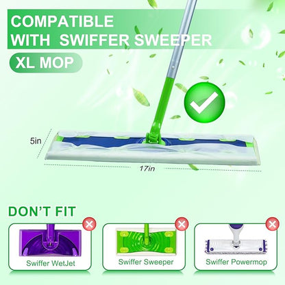 20 Count XL Wet Mopping Cloths for Swiffer Sweeper XL Mop