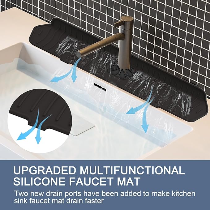 Faucet Guard - 90 Foldable Draining Mat