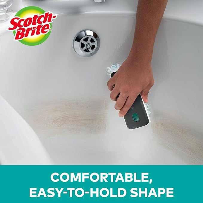 Scotch-Brite Deep Clean Brush, For Tile Floors and Walls, Shower Doors