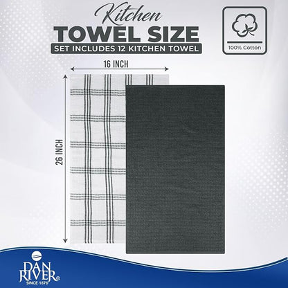 DAN RIVER Premium Kitchen Towels