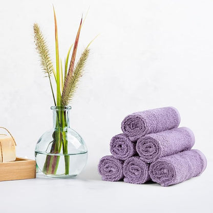 Amazon Basics Highly Absorbent, Fast Drying 100% Cotton Washcloths