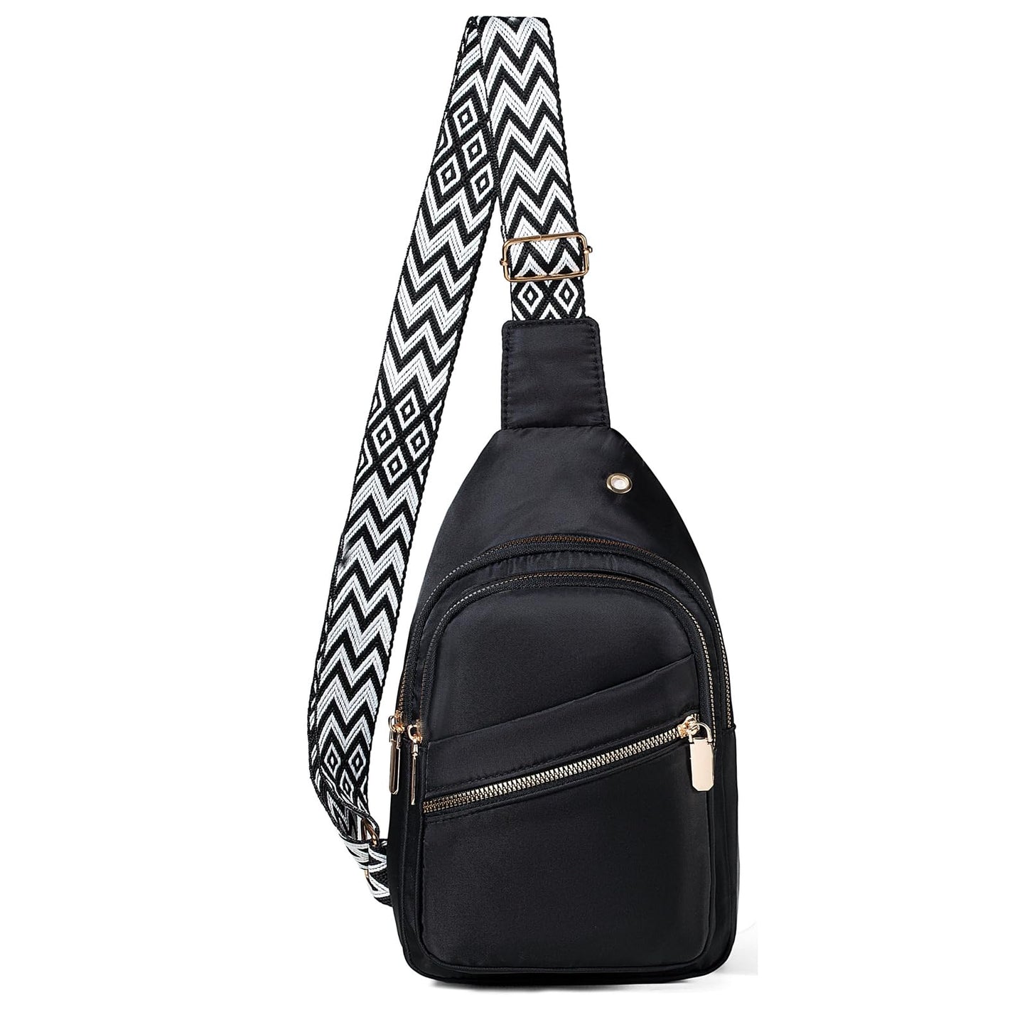 Crossbody Sling Bag Small Sling Backpack, Cross Body Bag Chest Bag for Women Men Travel Hiking Daypack