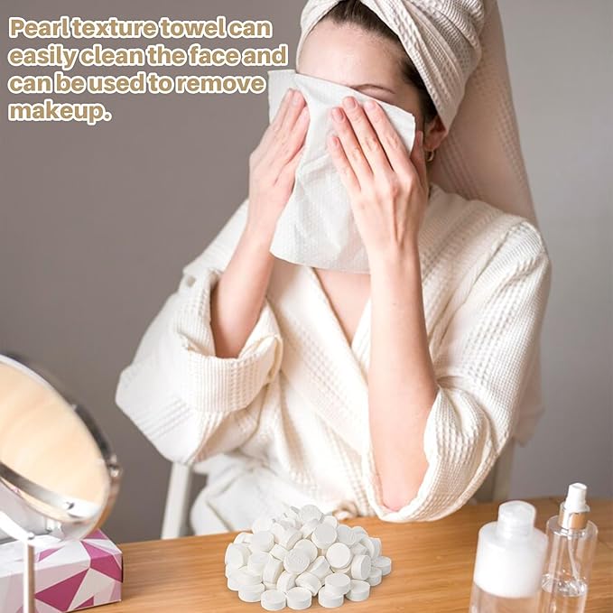 180 Compressed Towel Tablets