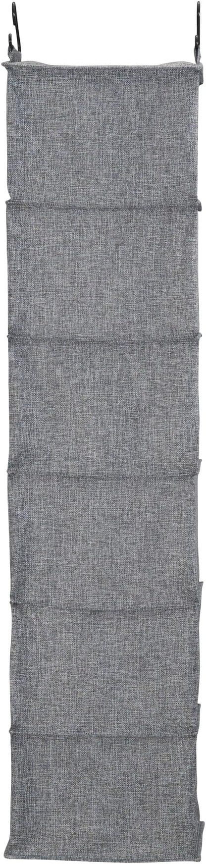 Household Essentials 6 Shelf Hanging Closet Organizer, Hanging Closet Shelf