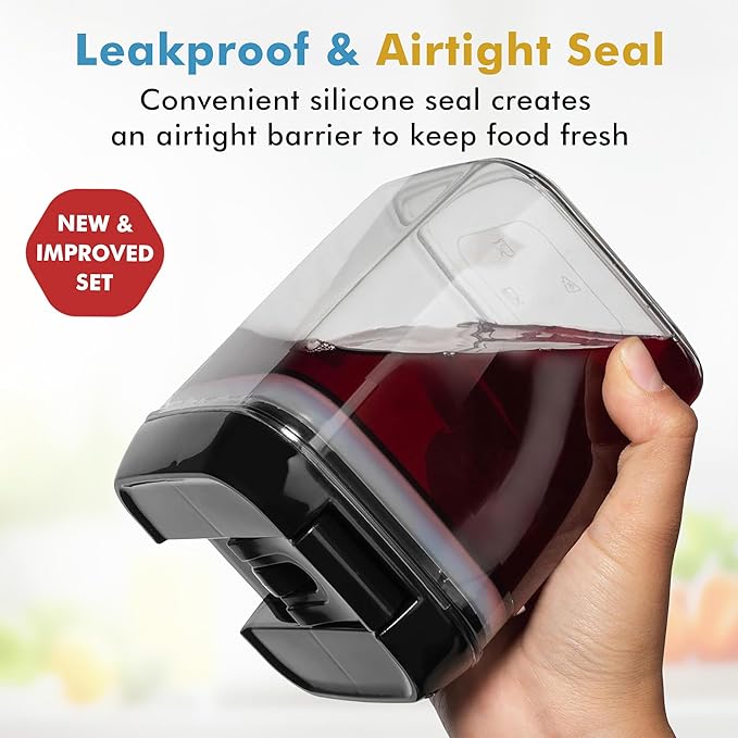 Shazo 9 PC Airtight Food Storage Containers