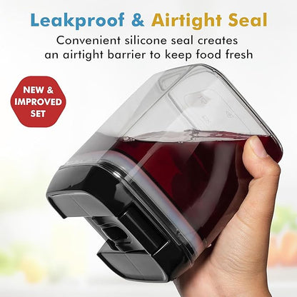 Shazo 9 PC Airtight Food Storage Containers