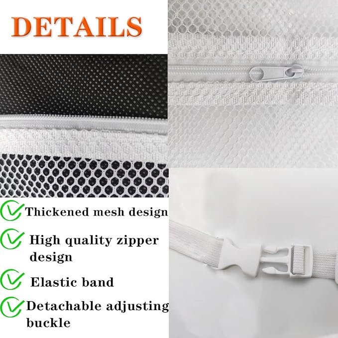 2Pack Sneaker Dryering &Washing Machine Bag, Dryer