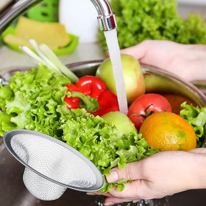 12 Pieces Stainless Steel Sink Strainer Drain Strainer