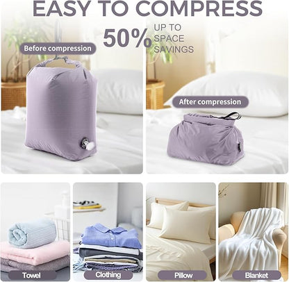 Travel Laundry Bag, Vacuum Compression Dirty Clothes Travel Bag Waterproof Wet