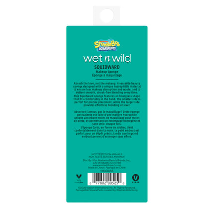 wet n wild SpongeBob SquarePants Collection Makeup Sponge, Hydrophilic, Reusable 3D Beauty Blender for Foundation, Contour & Highlighting, Patrick Star Edition