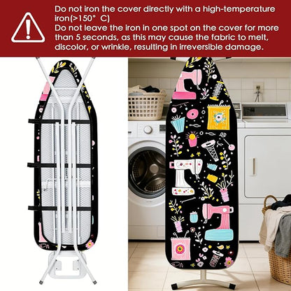 Nuxovilar Ironing Board Cover Needle Cotton 15x54 Inches | Ironing Board Cover
