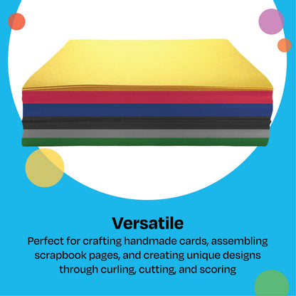 Childcraft Construction Paper, 9 x 12 Inches, Assorted Colors, 500 Sheets