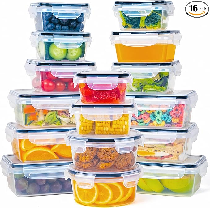 32 Piece Food Storage Container
