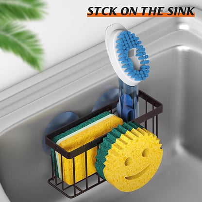 Sponge Holder Smiley Face, Sink Caddy