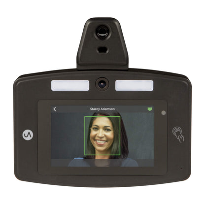 uAttend Touch-Free Voice Control and Facial Recognition Time Clock with Temperature Reader (DR2500)