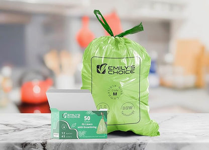 Emily's Choice Heavy Duty Biodegradable Trash Bag Code Mwith D2W Technology