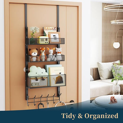 Consumest Over The Door Hooks Organizer
