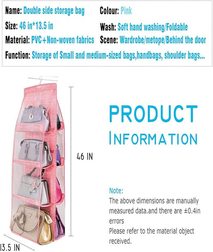 AARAINBOW 2 Packs Hanging Handbag Purse Organizer