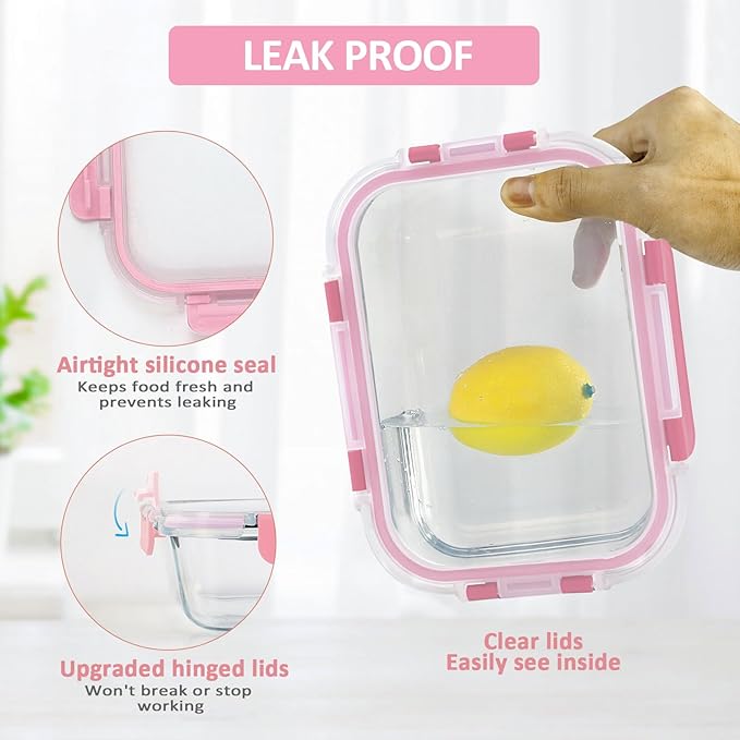 M MCIRCO [10-Pack Meal Prep Containers