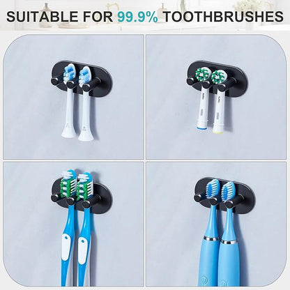 Electric Toothbrush Head Holder, Toothbrush Holders Wall Mounted, Adhesive