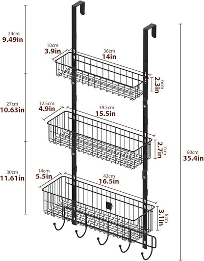 YBING Over The Door Organizer