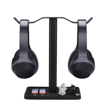 Avantree Neetto HS908 - Dual Headphones Stand for Desk, Aluminum Alloy & Metal Gaming Headsets Holder Hanger