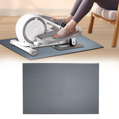 Non-Slip Mat for Ellipse Leg Exerciser Machine, Apply to Under Desk Elliptical Peddler While Sitting, Perfect for Electric Seated Foot Pedal Exerciser, Enhanced Stability & Floor Protection