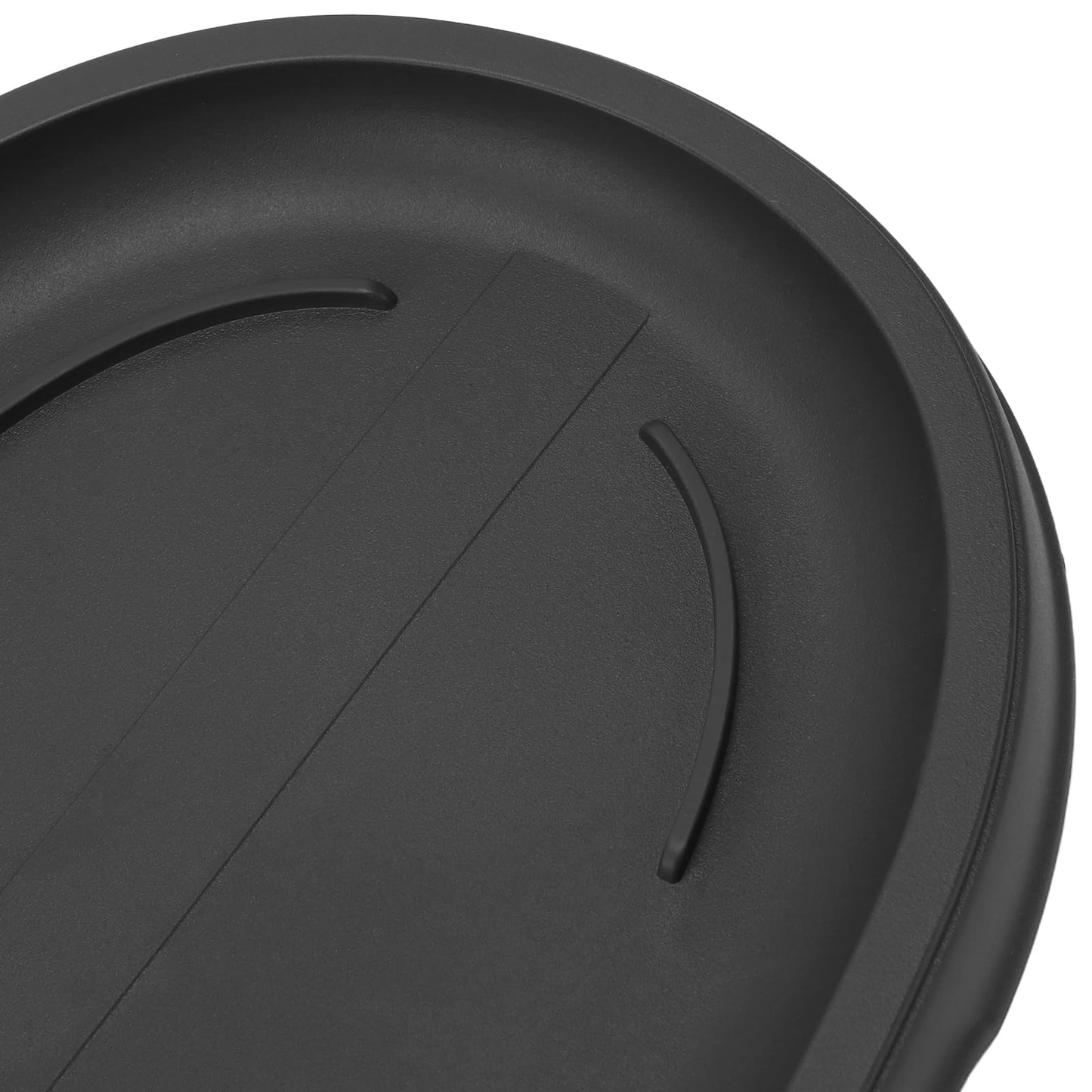 MUKLEI 6 Pack Oval Bonsai Humidity Trays Drip Tray, Plant Water Catcher Tray, Black Plastic Plant Saucers for Indoors and Outdoors Bonsai Tree, 12 x 7.9 x 0.87 Inch