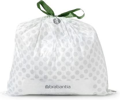 Brabantia PerfectFit Trash Bags Thick Plastic Trash Can Liners