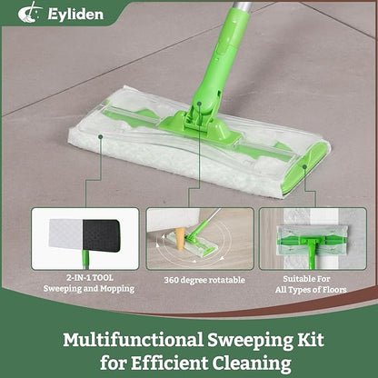 Eyliden Sweeper Mop with 36 Refills