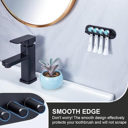 Electric Toothbrush Head Holder, Toothbrush Holders Wall Mounted, Adhesive