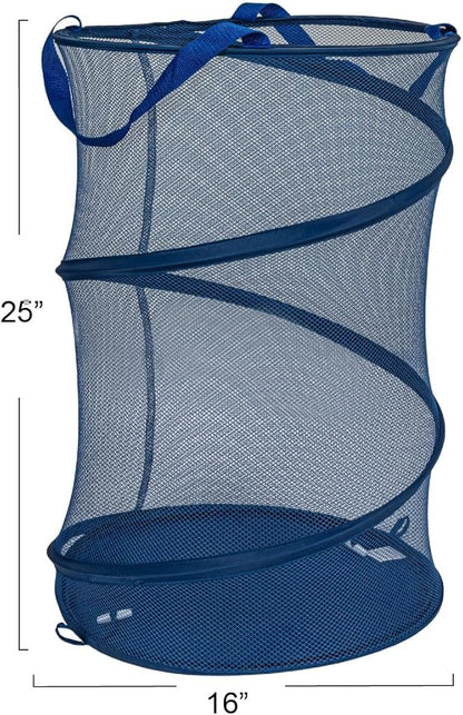 Household Essentials Pop-Up Mesh Laundry Hamper