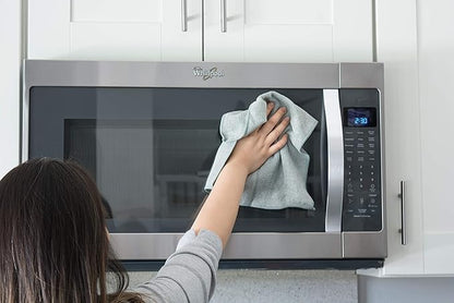 Microfiber Cleaning Cloths, Attract Dust Like a Magnet, Use Wet or Dry