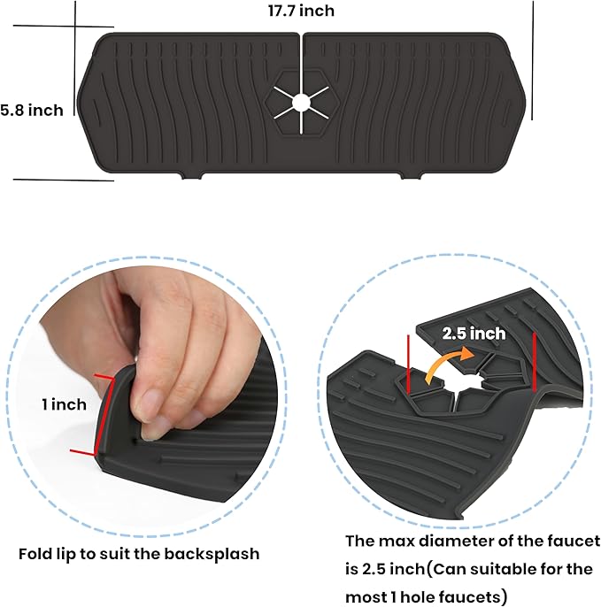 Kitchen Sink Splash Guard, Sink Protectors