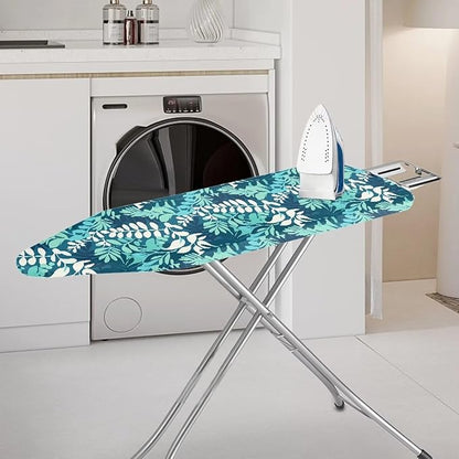 Watercolor Leaf Steam Ironing Board Cover Stain Resistant, Minimalism Leaves