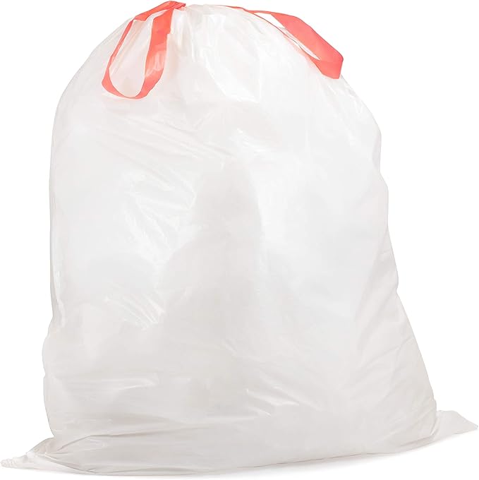 UNSCENTED 21 Gal / 80 Liter | Drawstring Closure Trash Bag | Heavy Duty By