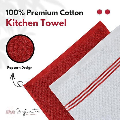 Infinitee Xclusives 100% Cotton Kitchen Towels