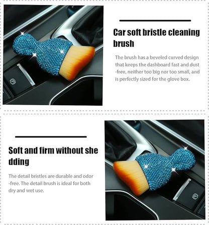 zipelo Auto Interior Dust Brush, Car Detailing Cleaner Brush
