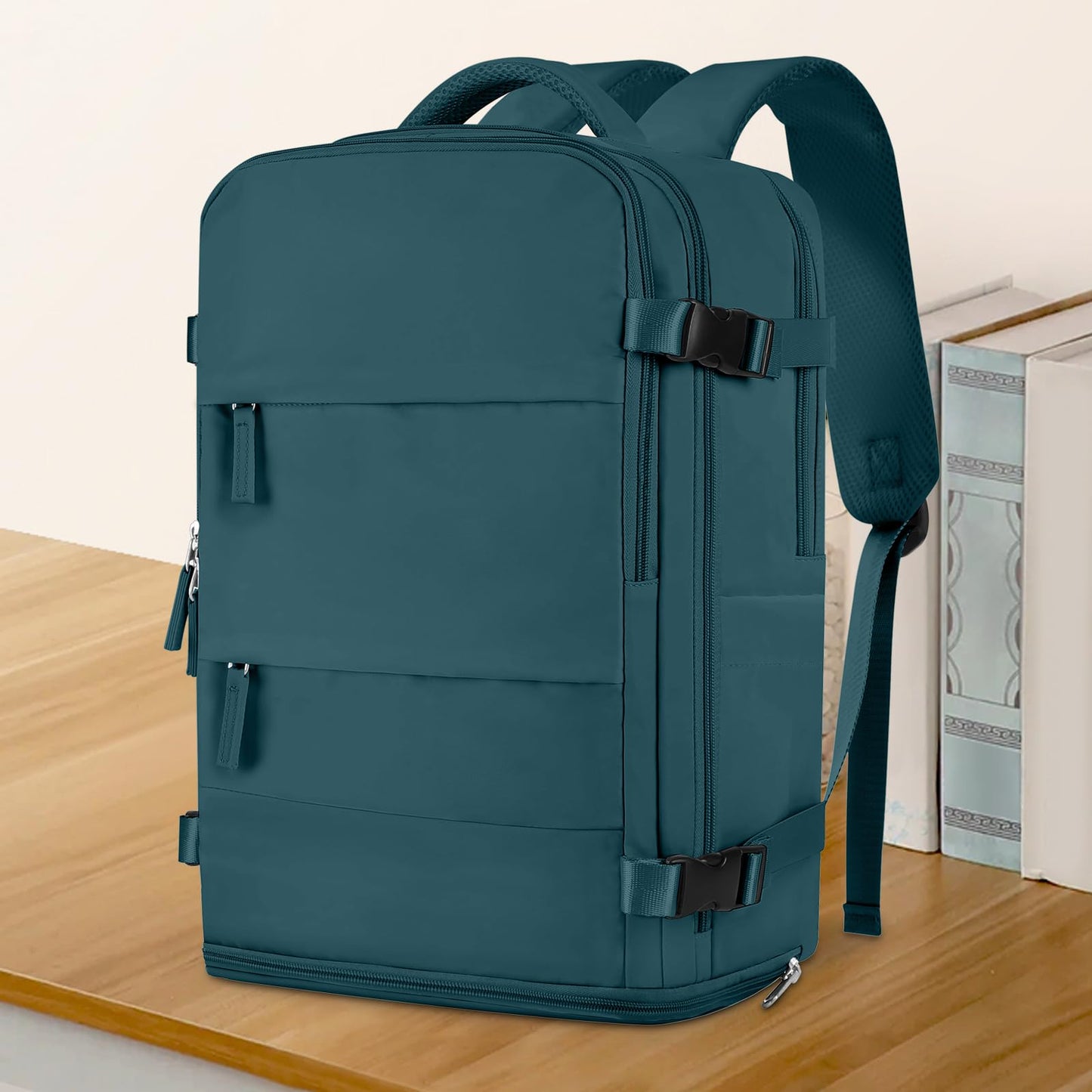 coowoz Travel Backpack Carry On for Women Man Gym Backpacks with Laptop Compartment Mochila de Viaje Teacher Personal Item Backpack Airplane Accessories Must Haves Grey Small