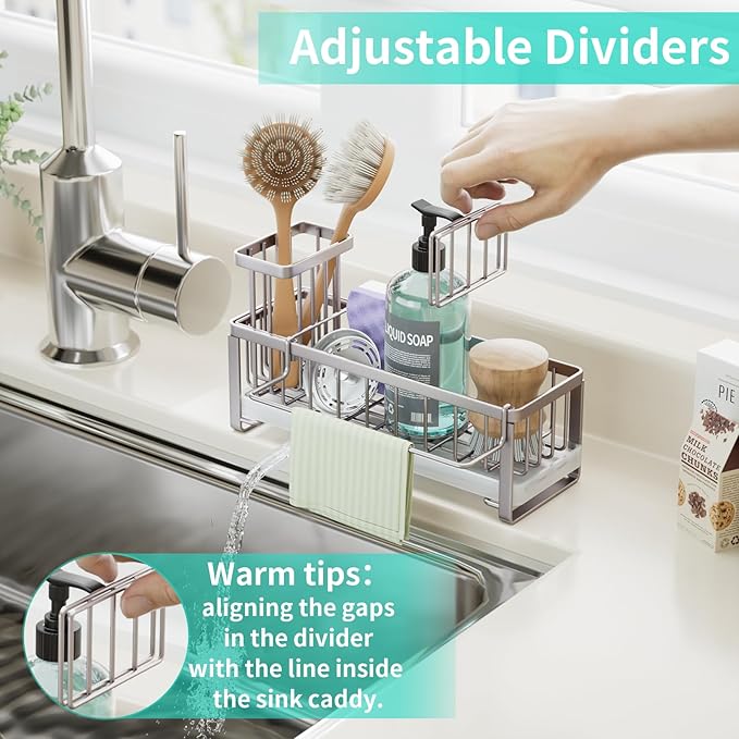 HapiRm Sponge Holder for Kitchen Sink