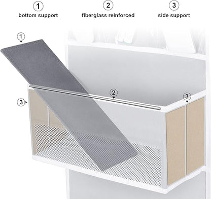 Univivi Door Hanging Organizer Nursery Closet Cabinet Baby Storage