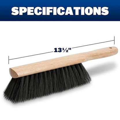 MARSHALLTOWN 13 1/2 Inch Beaver Tail Brush, 12 Pack, Made in The USA