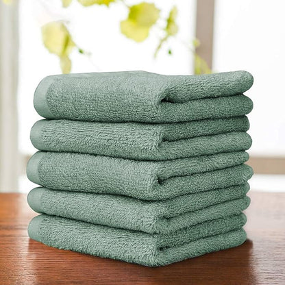 Yoofoss Luxury Washcloths Towel Set 10 Pack Baby Wash Cloth