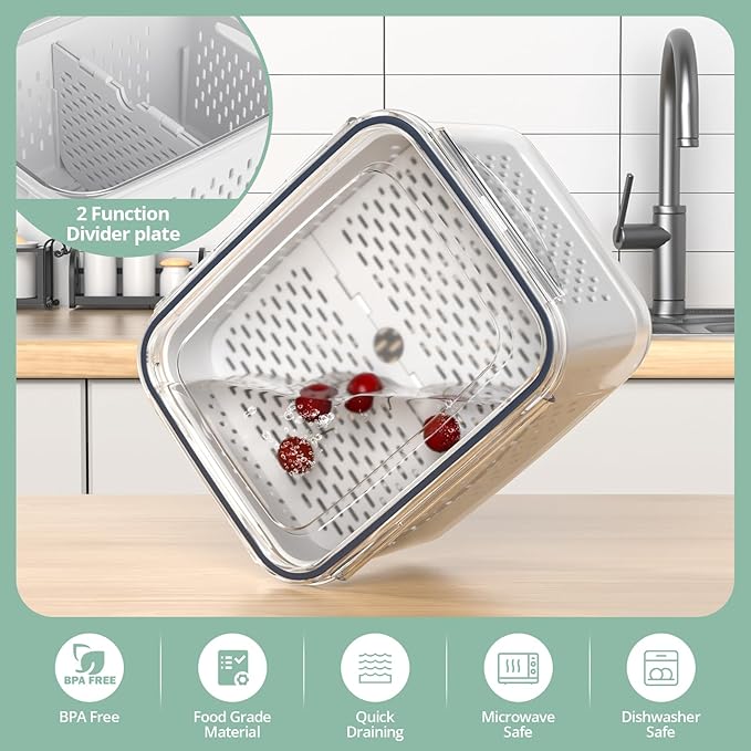 Fruit Storage Containers for Fridge