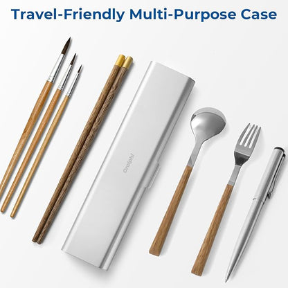 Wider Aluminum Toothbrush Travel Case, Portable Travel Toothbrush Holder