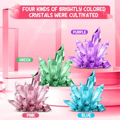 Grenfield 24PCS Kids Science Kit Planting Crystal Bulk, Easter Egg Fillers, Basket Stuffers for Kids Easter Egg Stuffers, Classroom Prizes, for Easter Egg Hunts, Party Favors, Kids, School