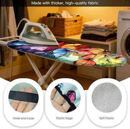 Nuxovilar Ironing Board Cover Needle Cotton 15x54 Inches | Ironing Board Cover