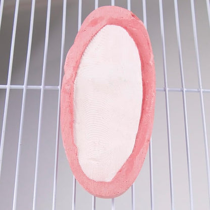 Penn-Plax Bird-Life 2-in-1 E-Cuttlebone & Mineral Block, 1 Pack (1 Count) - Pink Berry Flavor - Enriched with Vitamins, Omega 3 & Honey - Easy Mounting - Great for All Bird Sizes